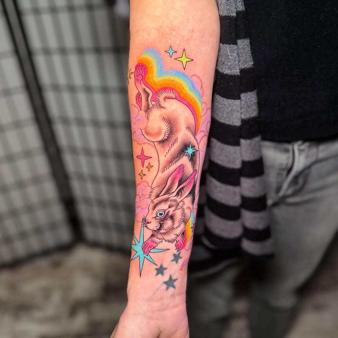 Tattoo by @matttrimbletattoo — new_school