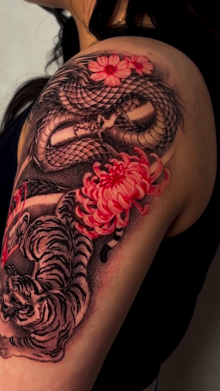 Tattoo by @tatsbysums — japanese_irezumi, realism