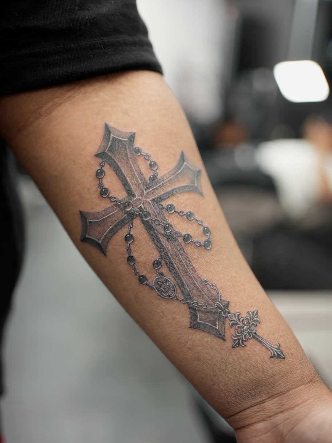 Tattoo by @dcvern_ink โ black_and_grey, realism