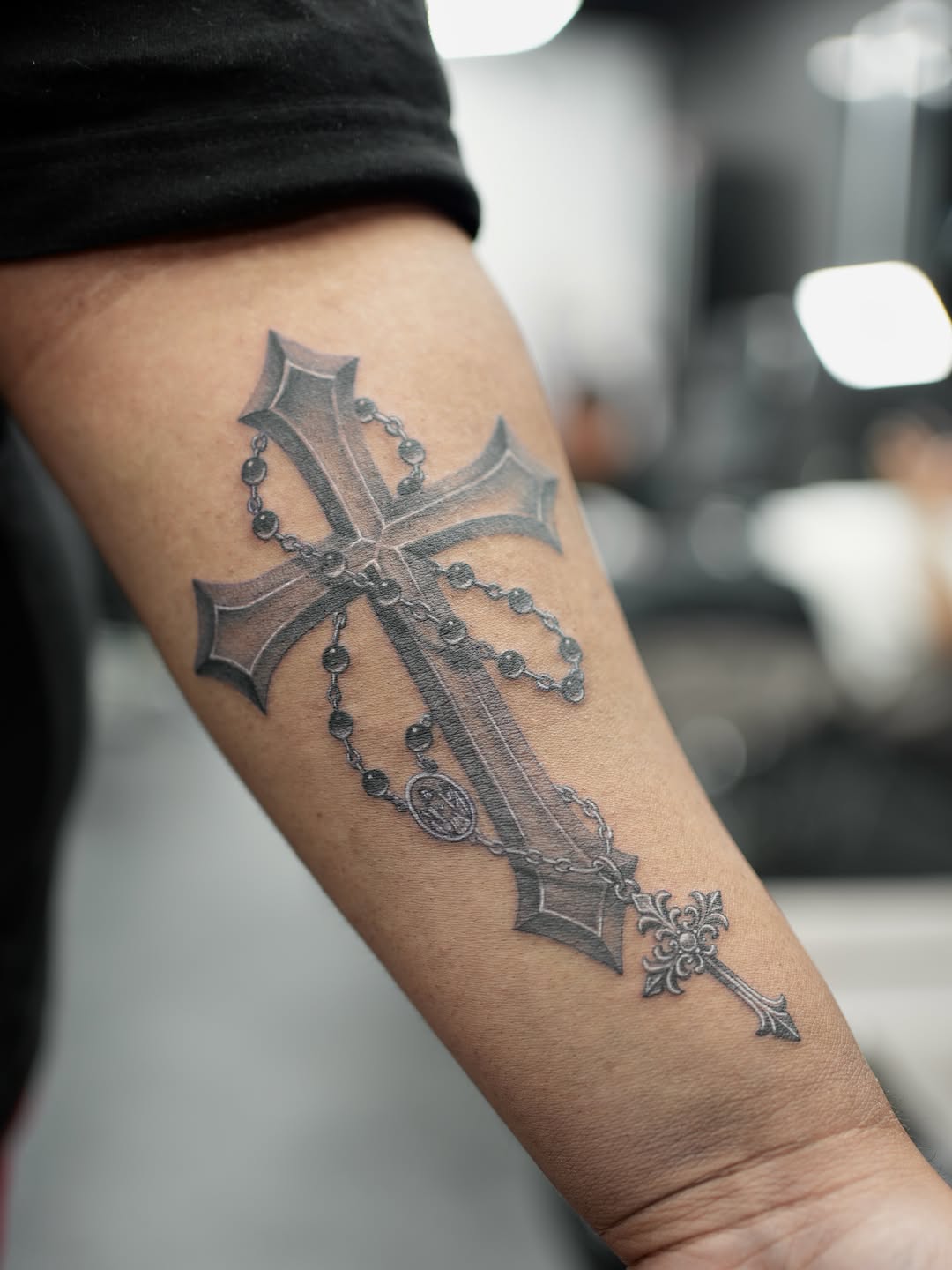 Tattoo by @dcvern_ink โ black_and_grey, realism
