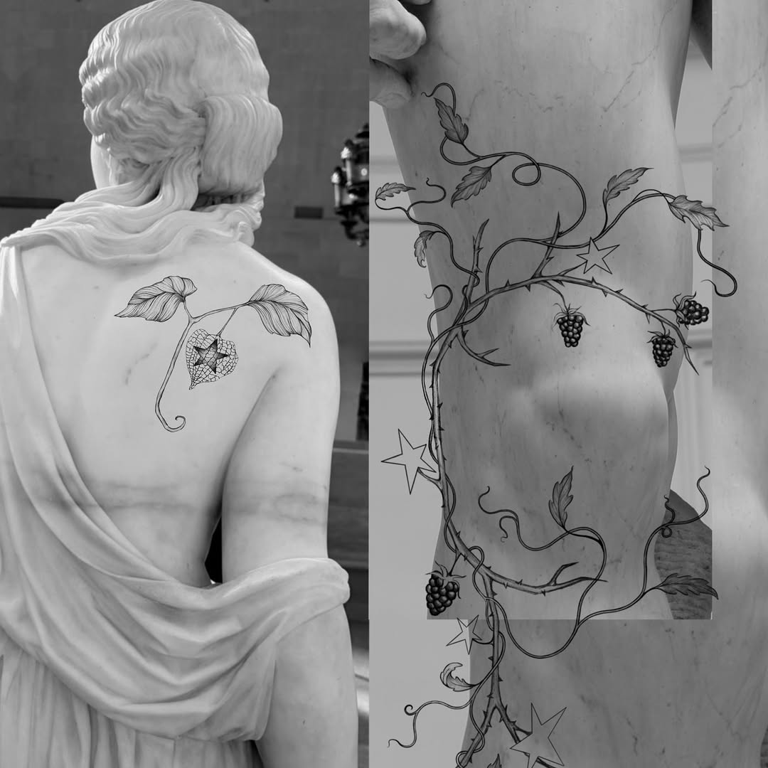 Tattoo by @artbykay.la โ fine_line, illustrative
