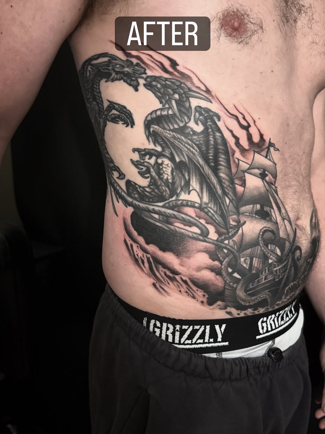 Tattoo by @jeremyutley_tattoo โ black_and_grey, realism