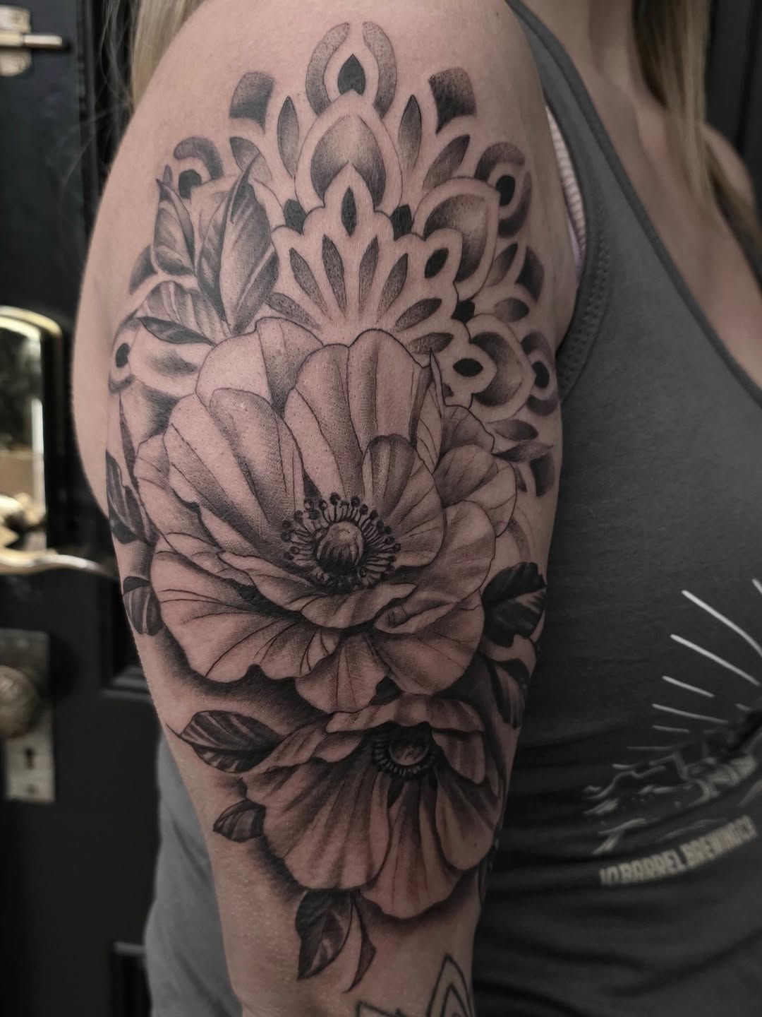 Tattoo by @samanthamcquillanart โ black_and_grey, realism