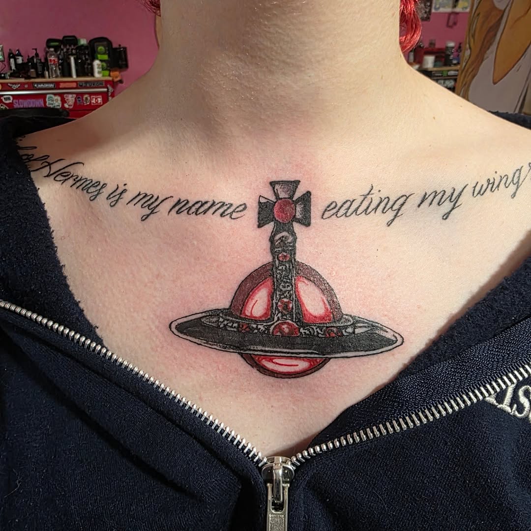 Tattoo by @callmemidas — lettering_script, illustrative