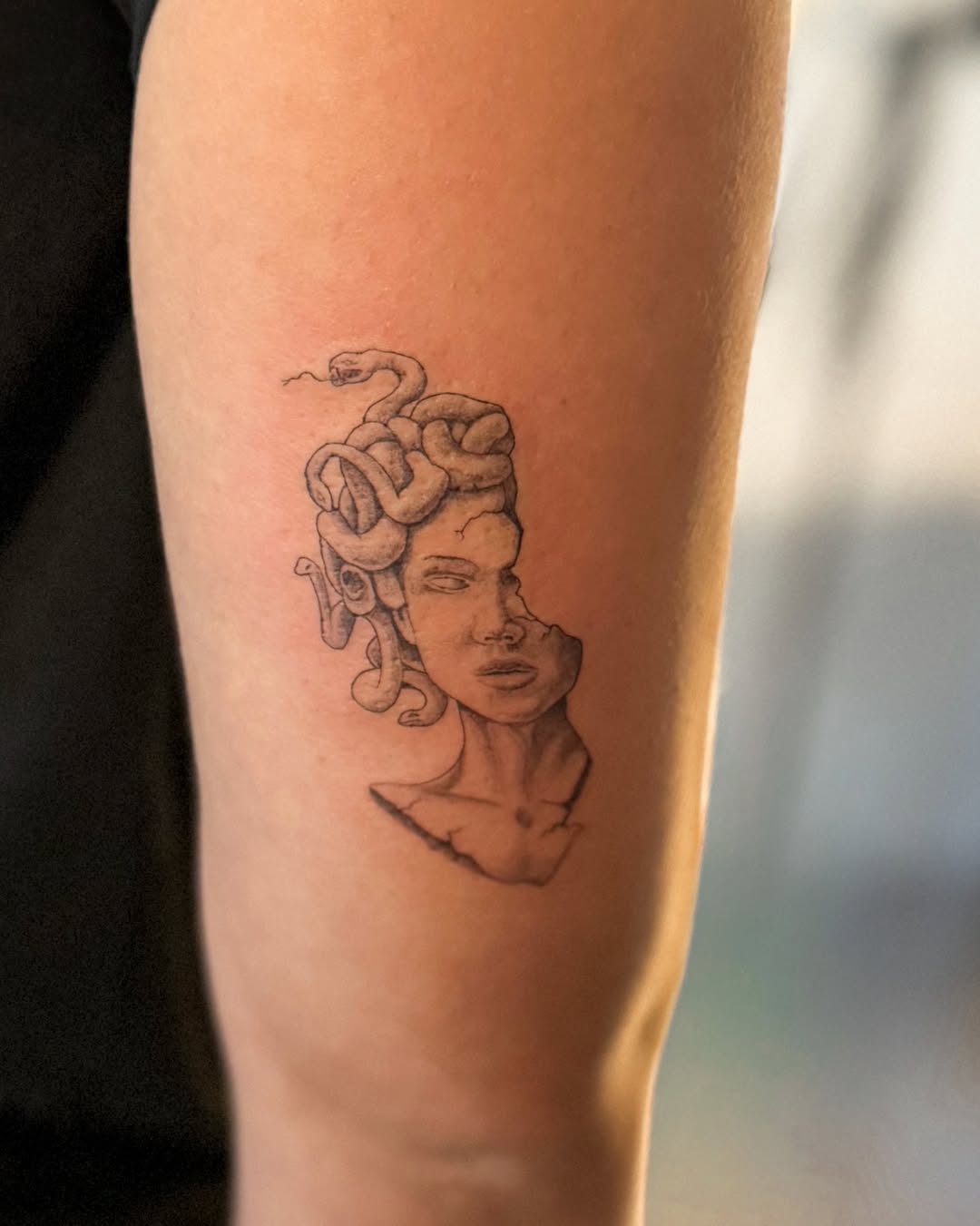 Tattoo by @danielmontoyaart โ black_and_grey, illustrative