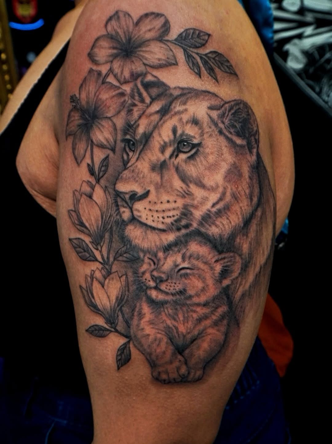 Tattoo by @suchlovelypoison — realism, black_and_grey