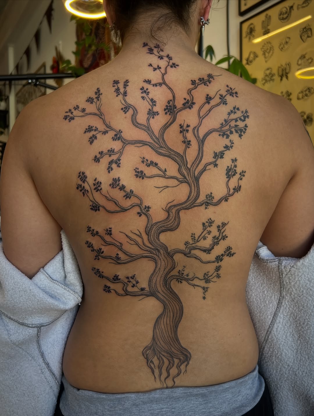 Tattoo by @syrenbier — illustrative, black_and_grey