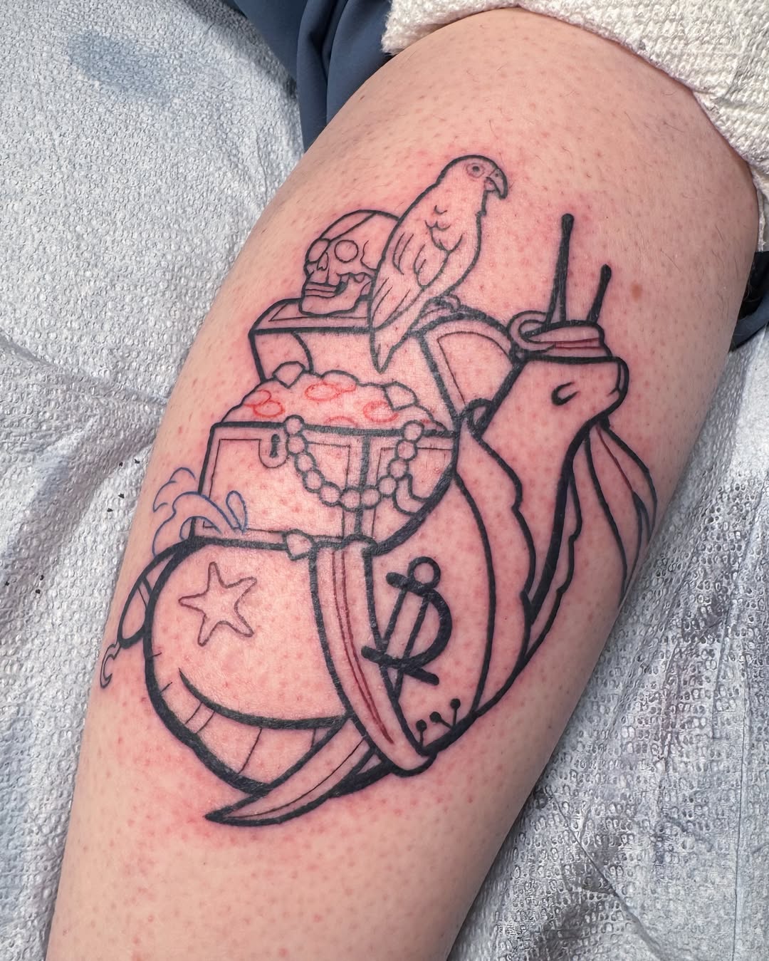 Tattoo by @janinetattoos โ new_school