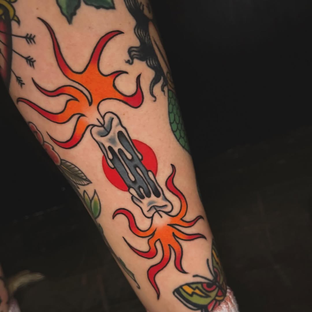 Tattoo by @nikkibeetattoos — american_traditional
