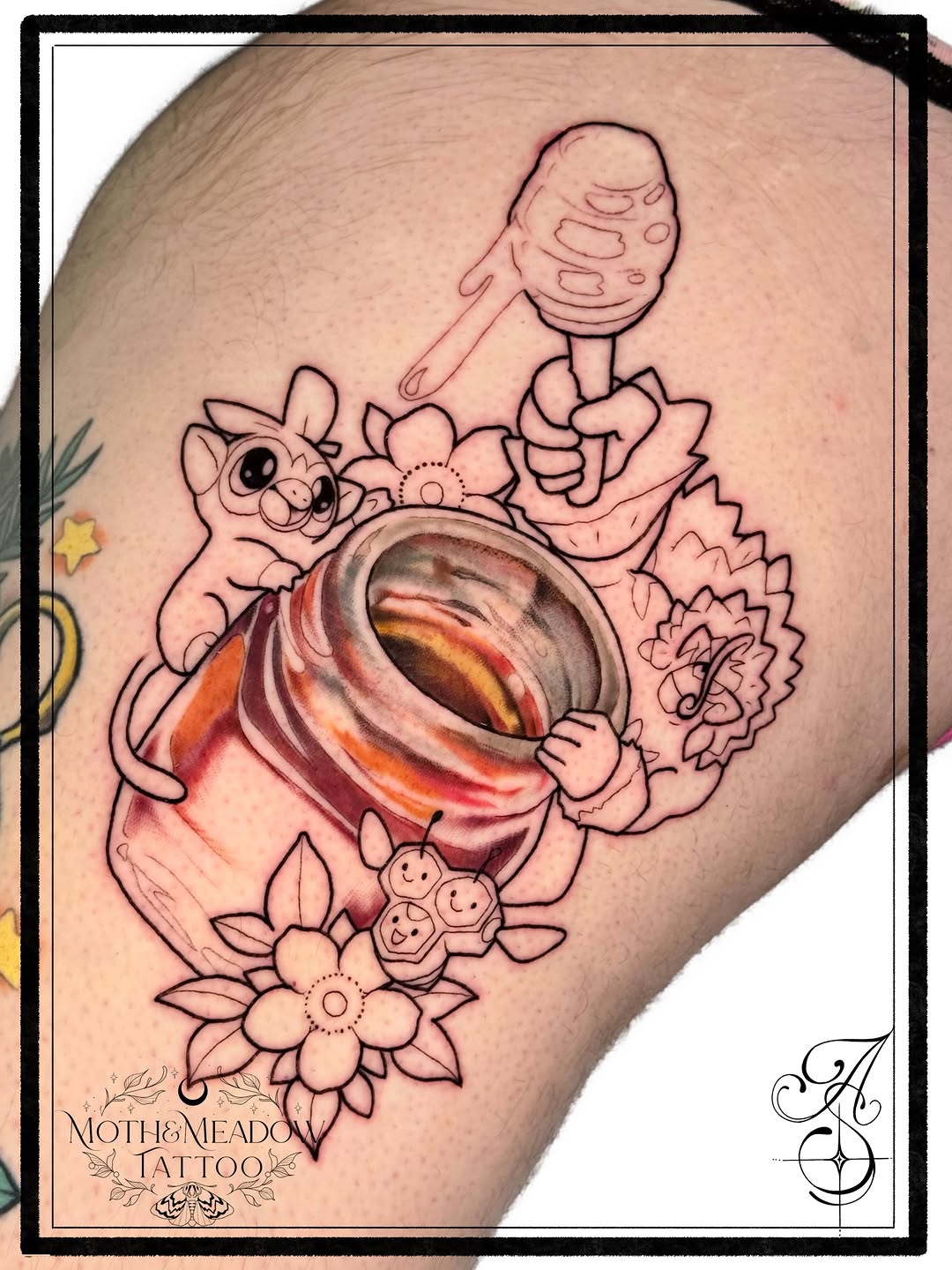 Tattoo by @ash.s.tattoos β illustrative, new_school