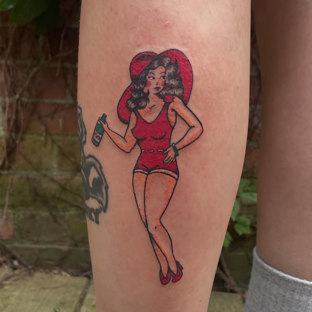 Tattoo by @goodheavenstattoos — american_traditional