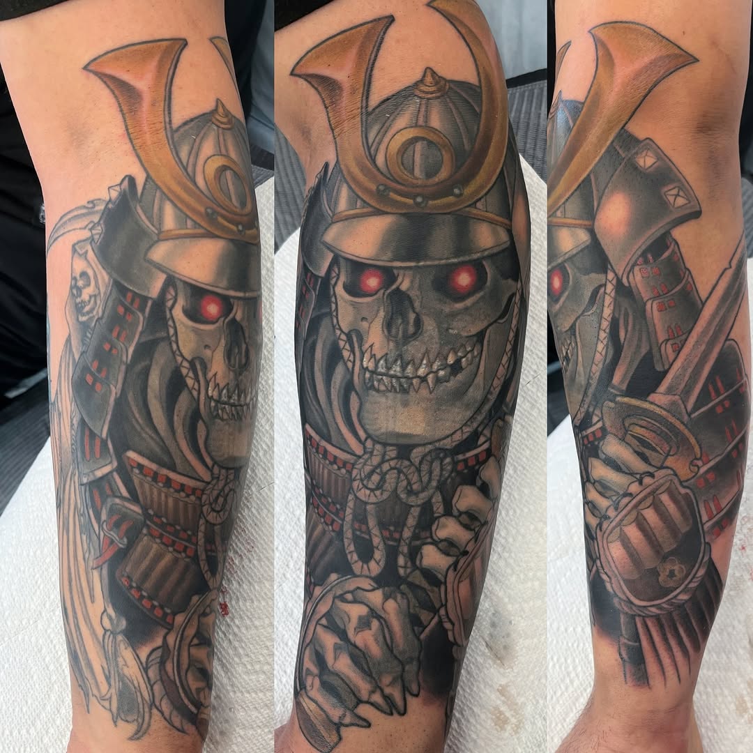 Tattoo by @wildroottattoo — realism, dark_realism