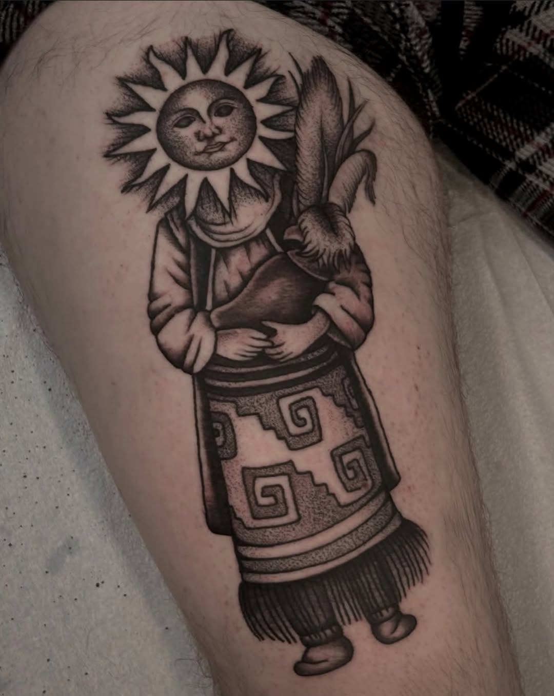 Tattoo by @tatmccoy — illustrative, black_and_grey