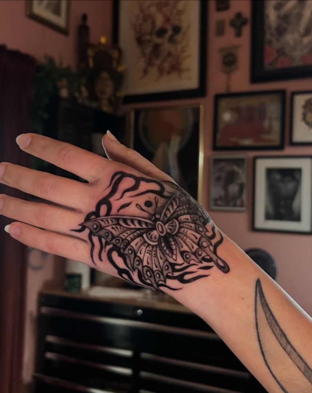 Tattoo by @tatmccoy — blackwork, illustrative