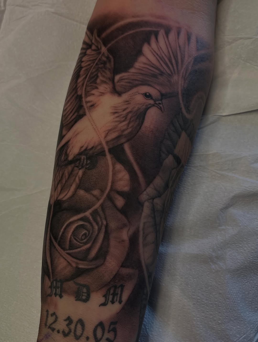 Tattoo by @adamhabecker — realism, black_and_grey