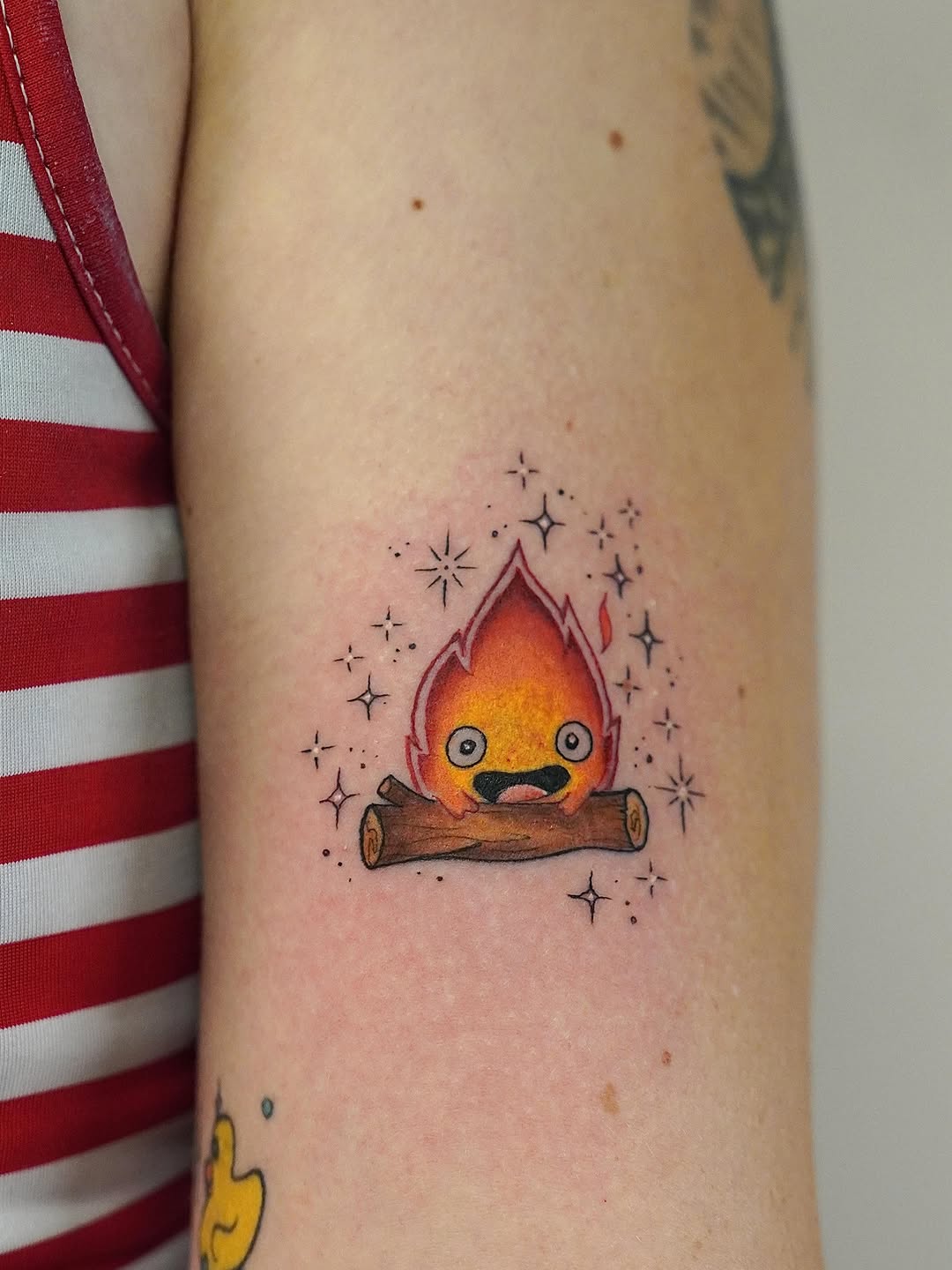 Tattoo by @mariannaddking — illustrative, anime
