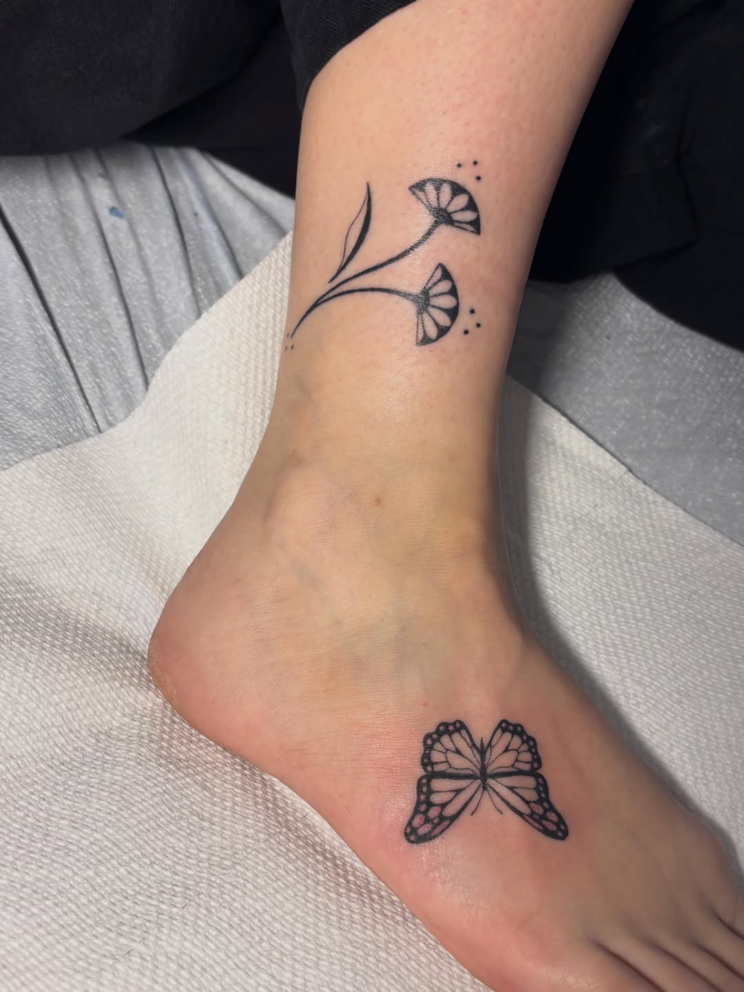 Tattoo by @flowers.for.all.occasions โ fine_line, minimalist