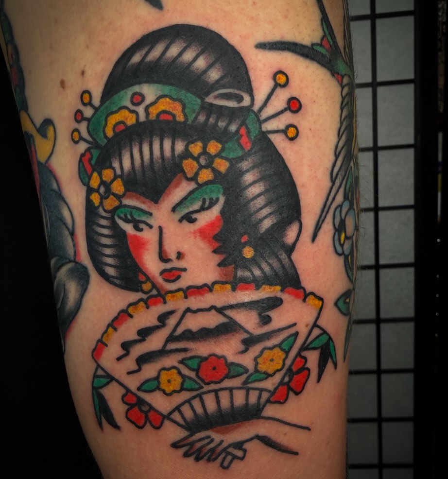Tattoo by @harpertat2 — american_traditional