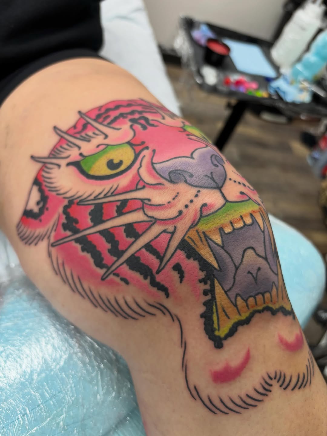 Tattoo by @ajoynerart — neo_traditional, japanese_irezumi