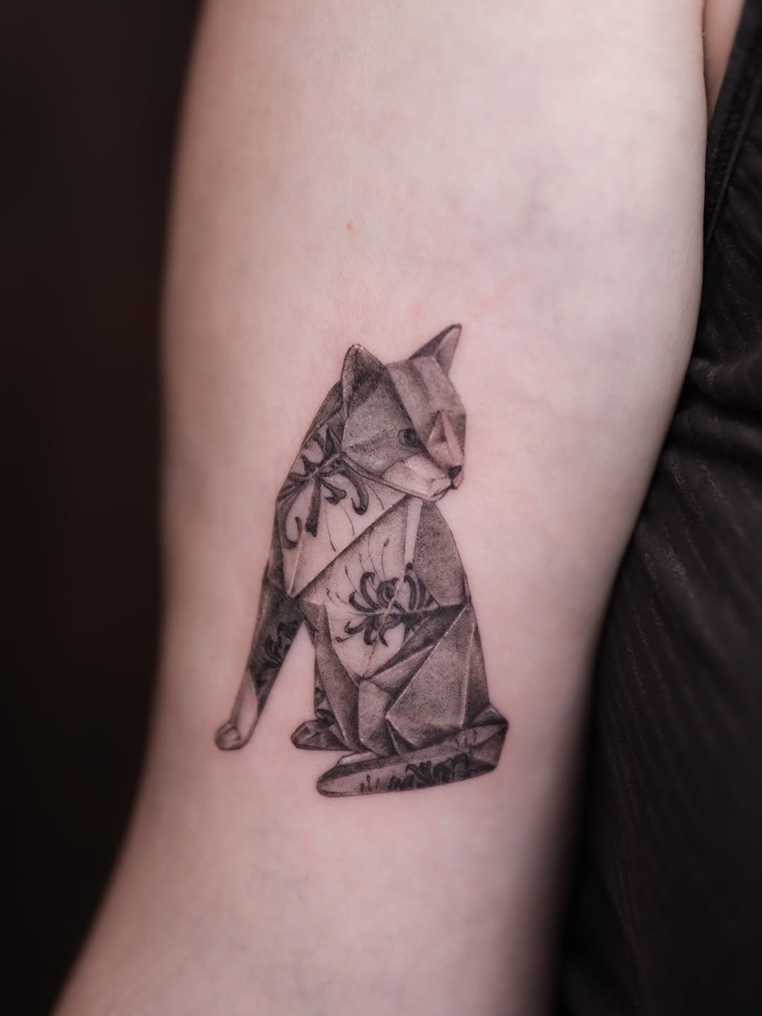 Tattoo by @alinasovina.tattooing โ black_and_grey, realism