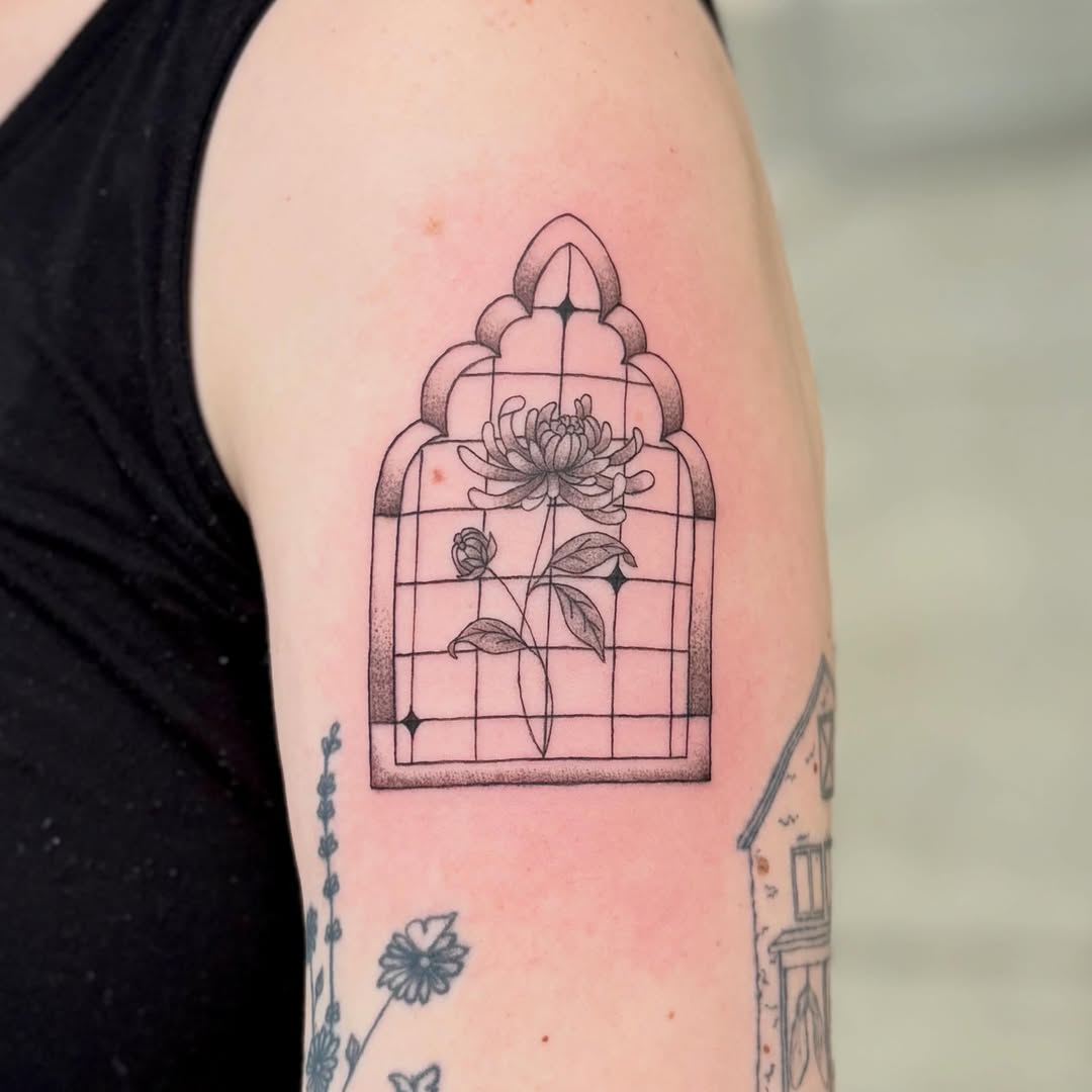 Tattoo by @inkbyb โ illustrative, black_and_grey