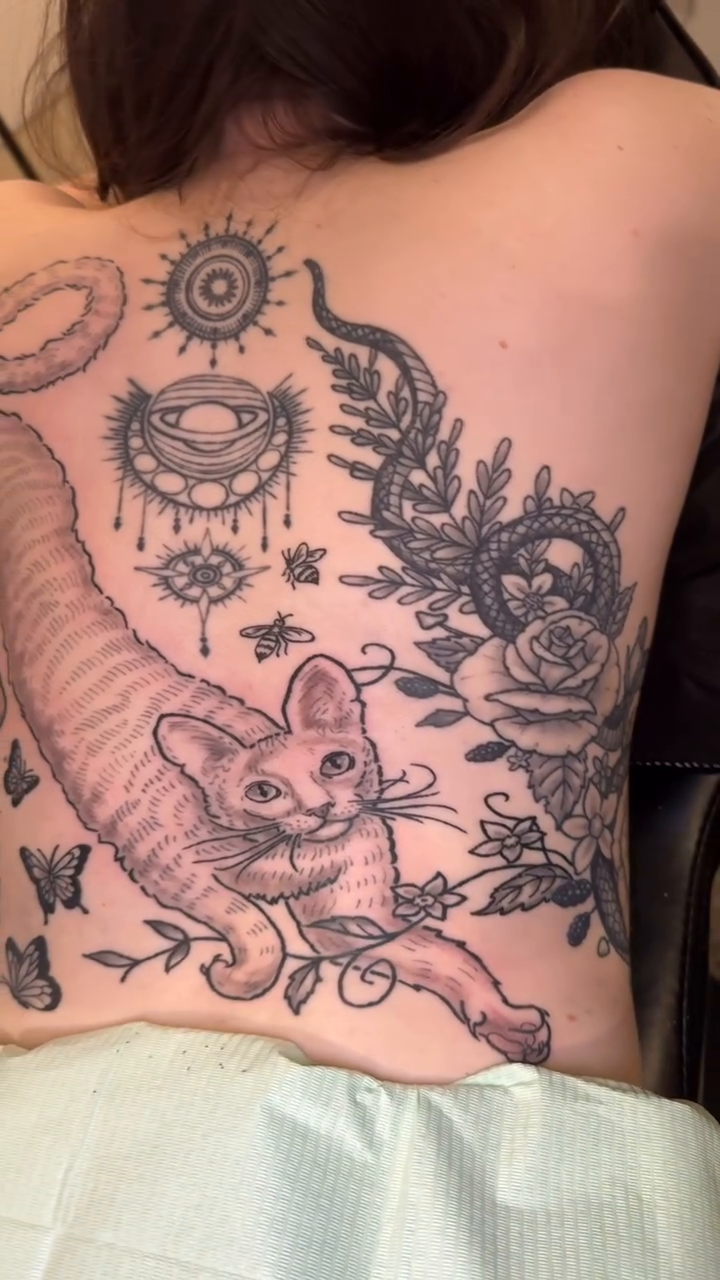 Tattoo by @stevesype — black_and_grey, realism