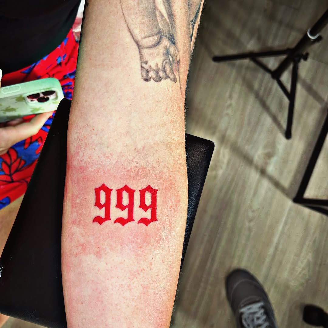 Tattoo by @grs_pacino — lettering_script