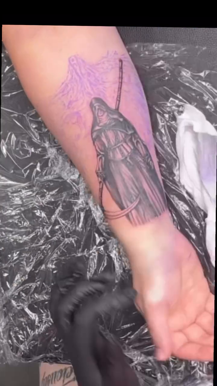 Tattoo by @threeofdaggers — illustrative, dark_realism