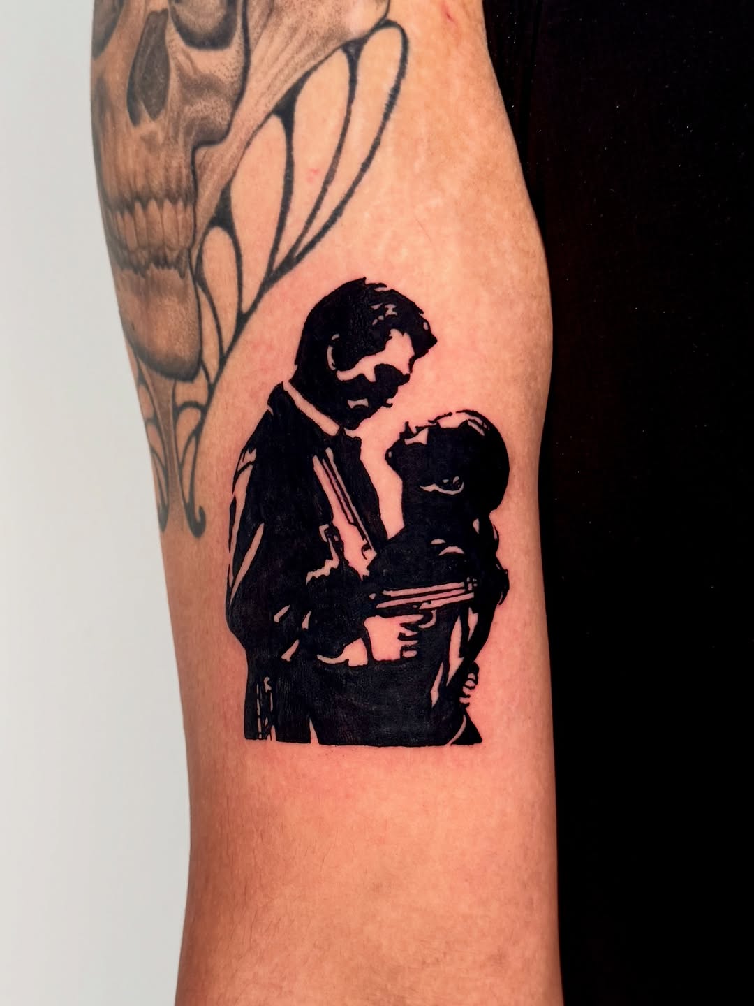 Tattoo by @newdullz_tattoo β blackwork, illustrative