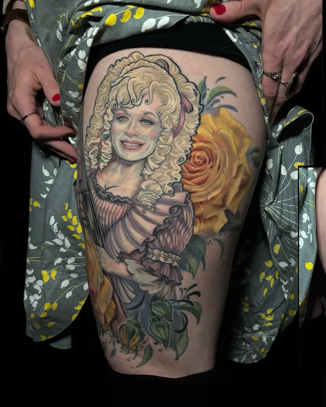 Tattoo by @megwaitattoos โ realism, fine_line