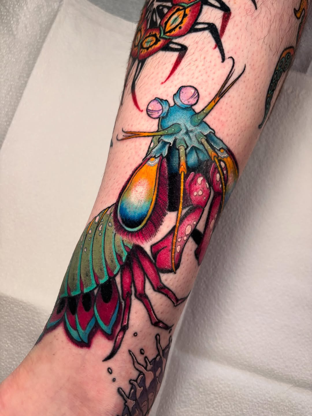 Tattoo by @snakesandseaweed β new_school