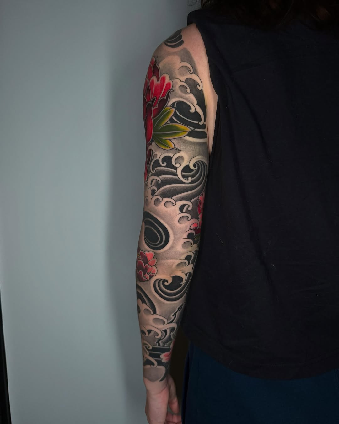 Tattoo by @horihan666 — japanese_irezumi, black_and_grey