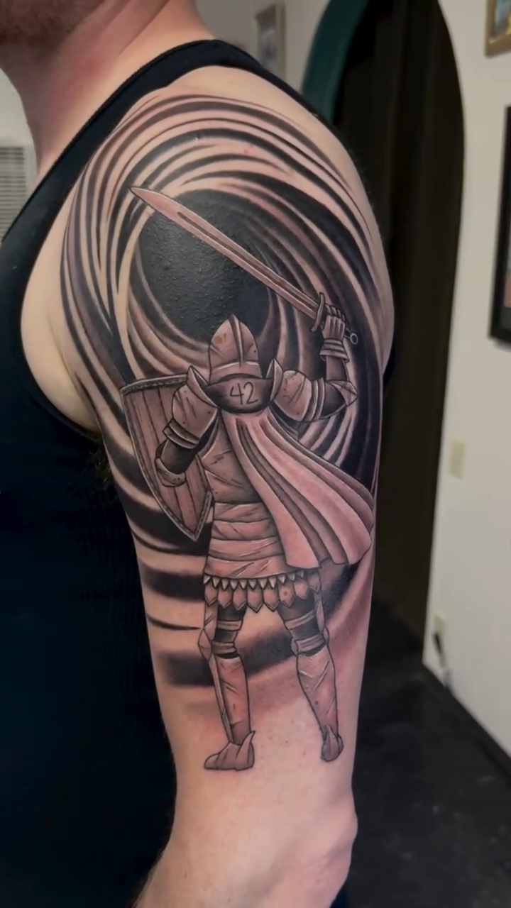 Tattoo by @suzannafisher — black_and_grey, realism