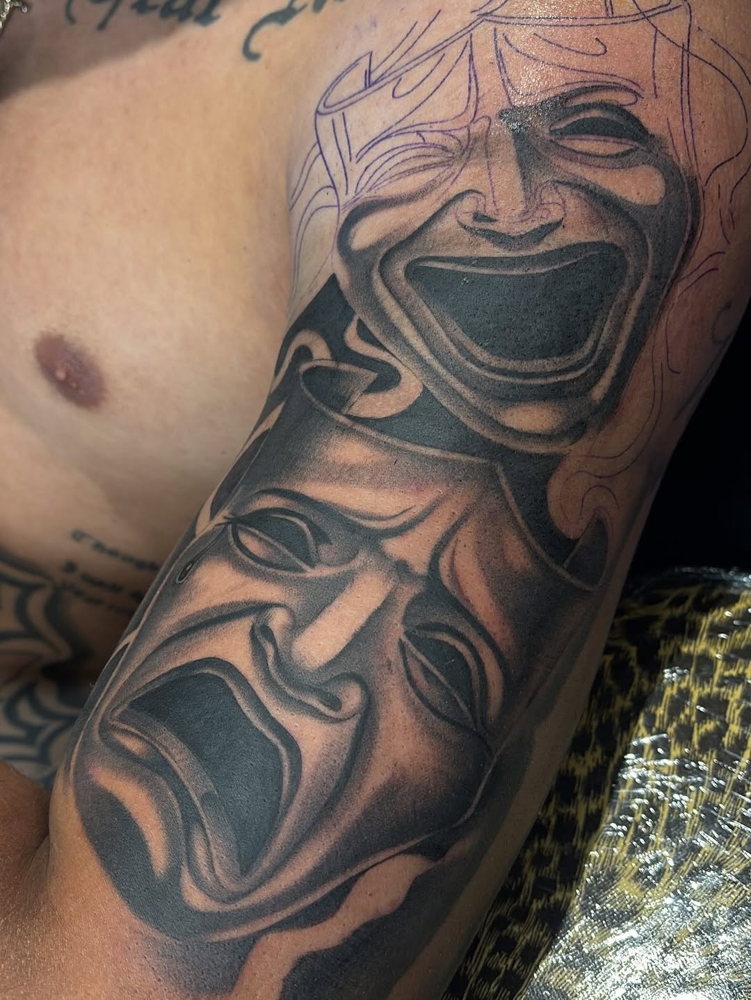 Tattoo by @inkedbysav โ black_and_grey, realism