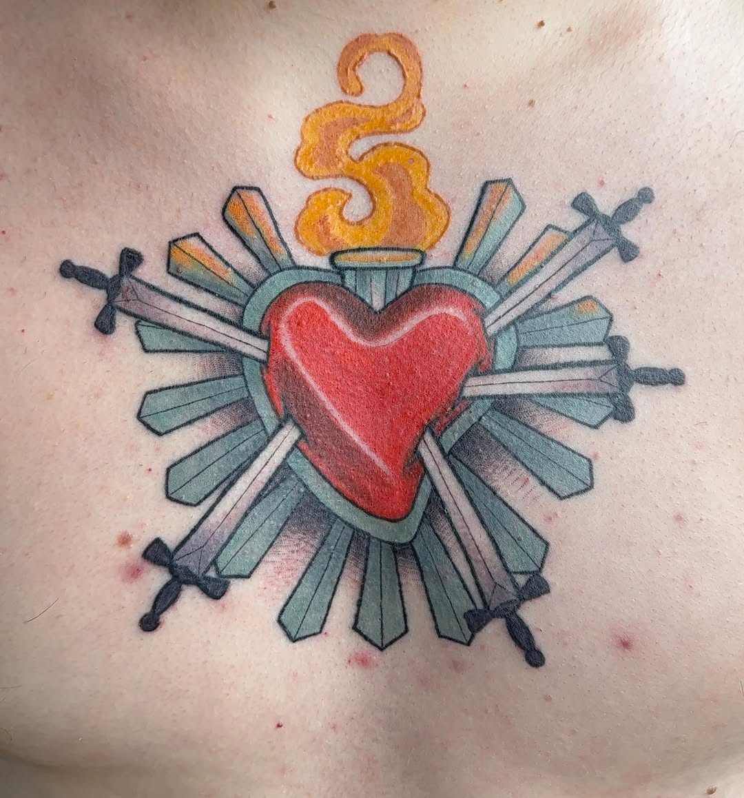 Tattoo by @mcdavistattoos — american_traditional, illustrative
