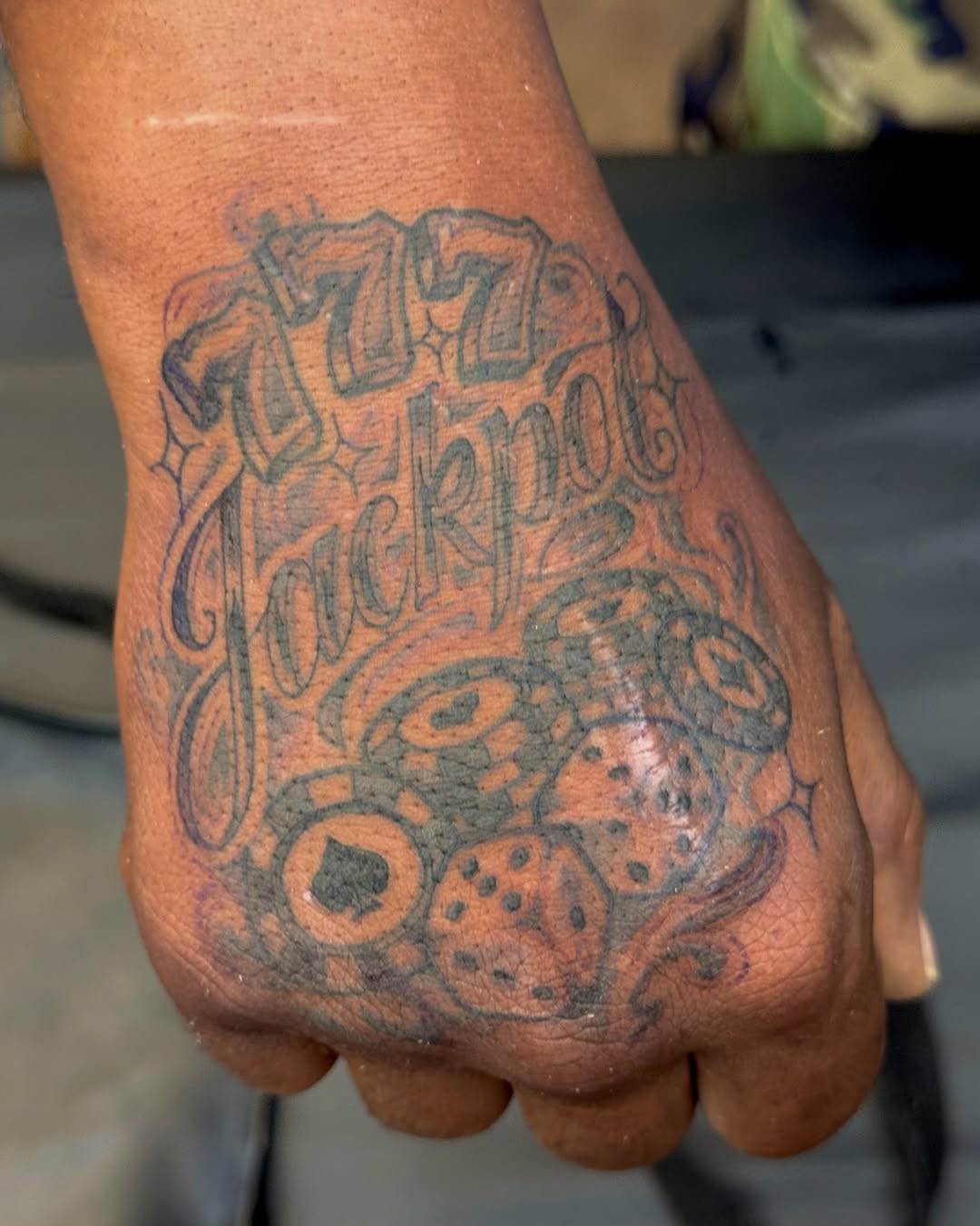 Tattoo by @autumnskytattoos — lettering_script, black_and_grey