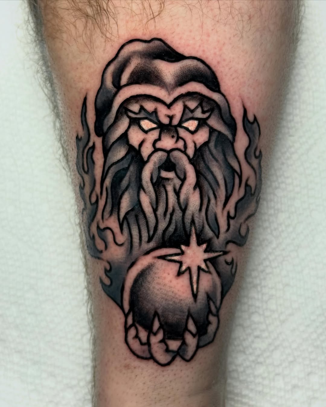 Tattoo by @tye_too — american_traditional, black_and_grey