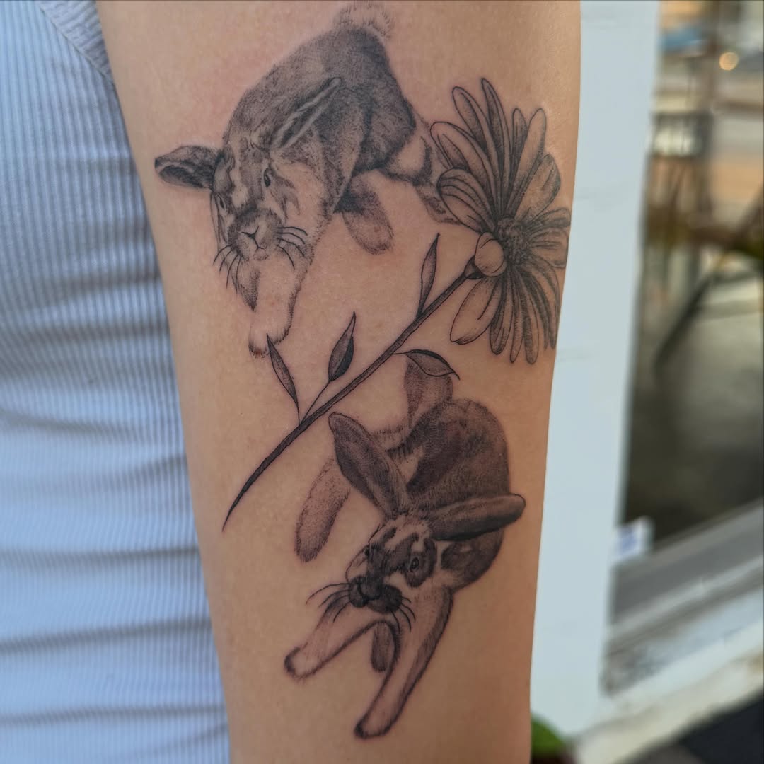Tattoo by @jennas_inks — realism, black_and_grey