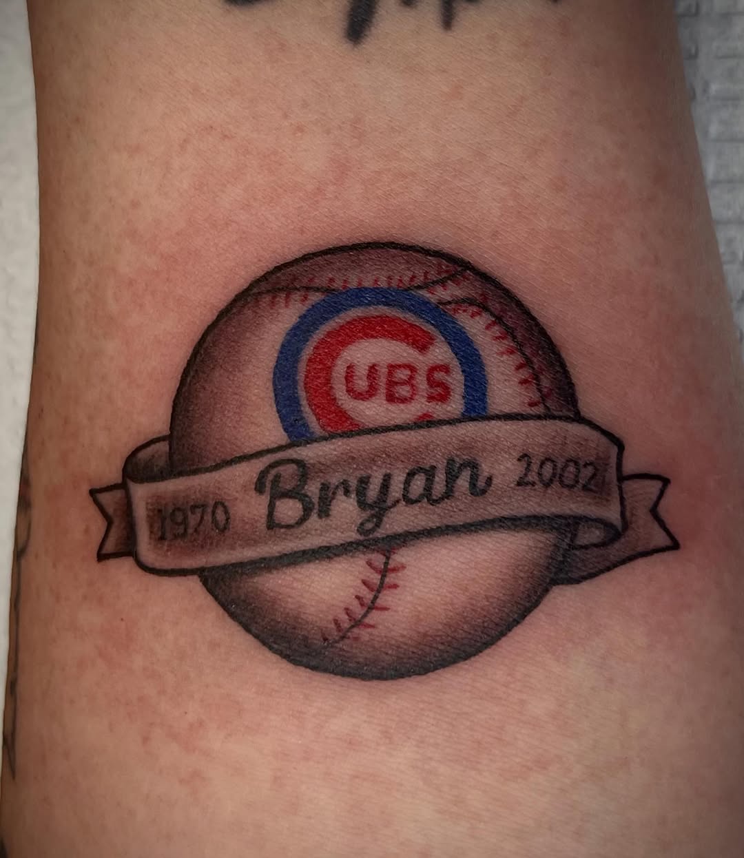 Tattoo by @k_bucktattoos — realism, lettering_script