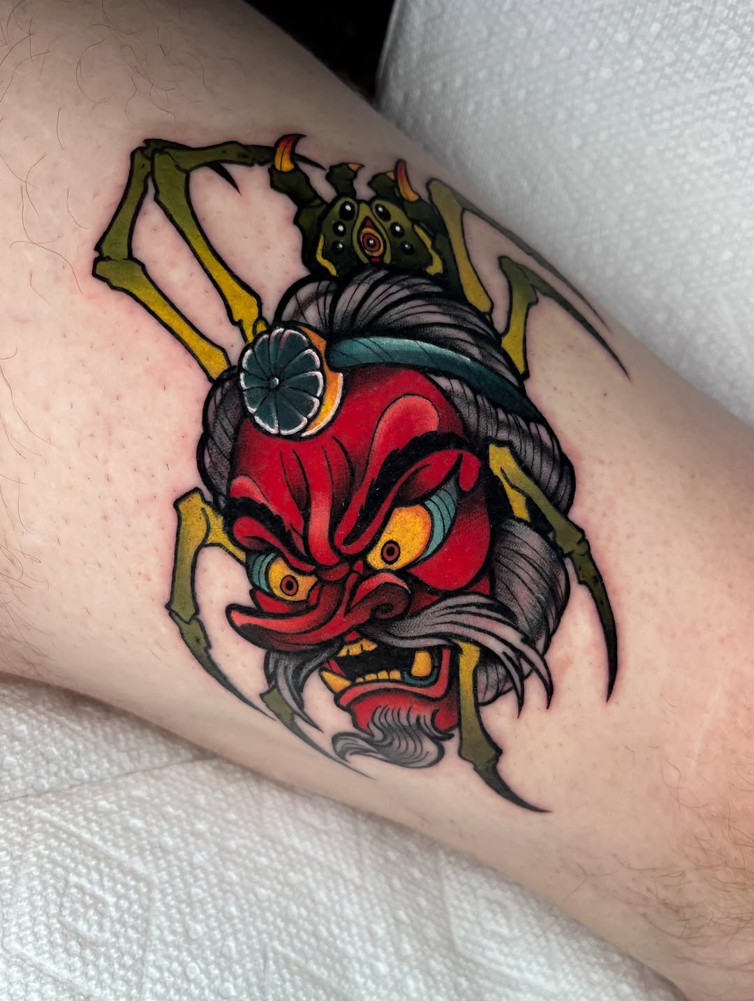 Tattoo by @beccalynntattoo — neo_traditional, japanese_irezumi
