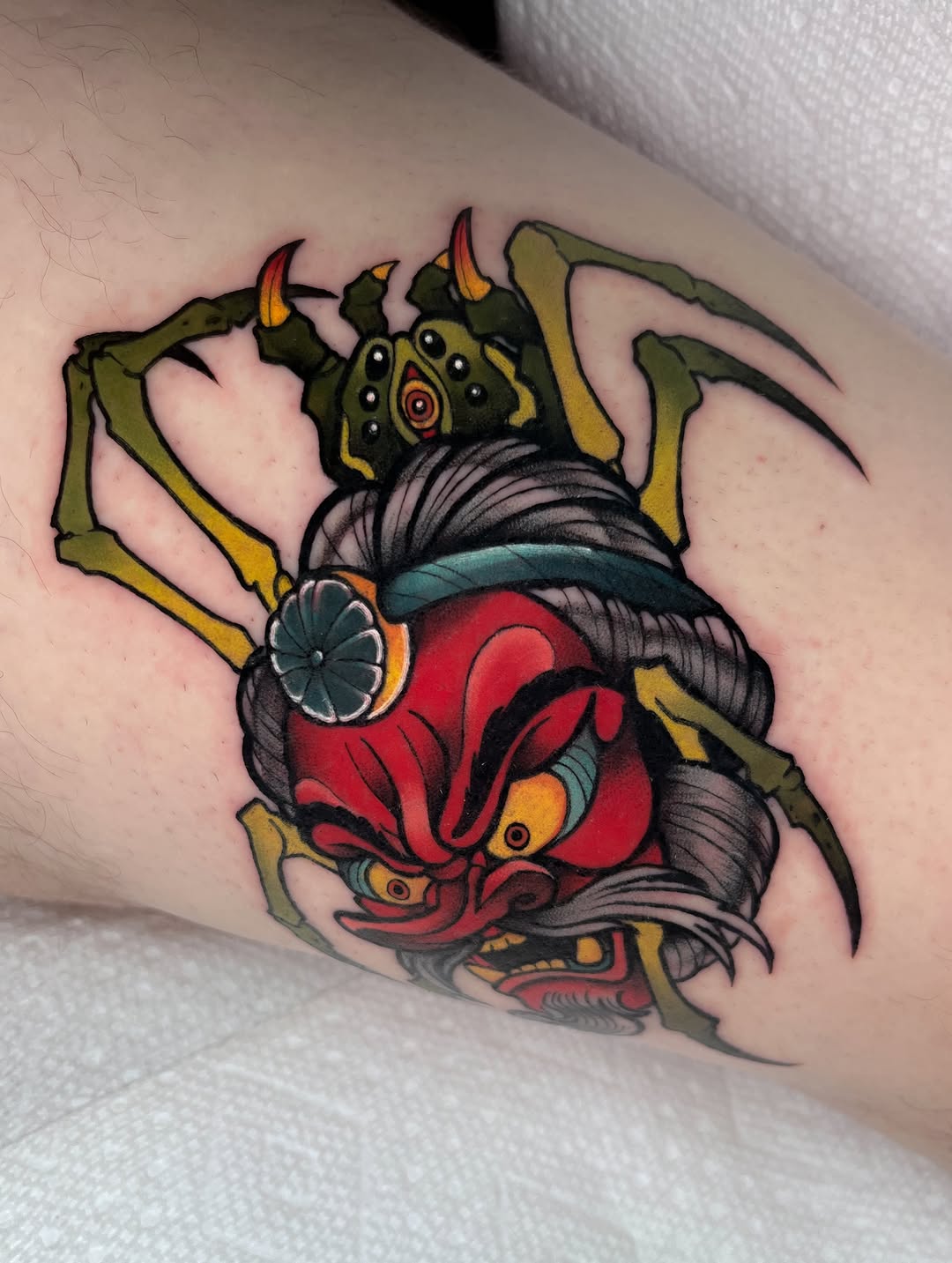 Tattoo by @beccalynntattoo — neo_traditional, japanese_irezumi