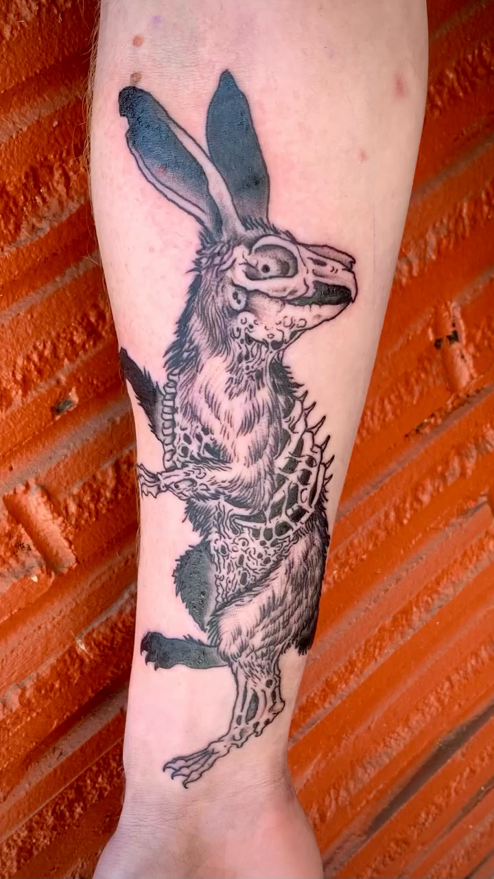 Tattoo by @m6o6i6 โ dark_realism, black_and_grey