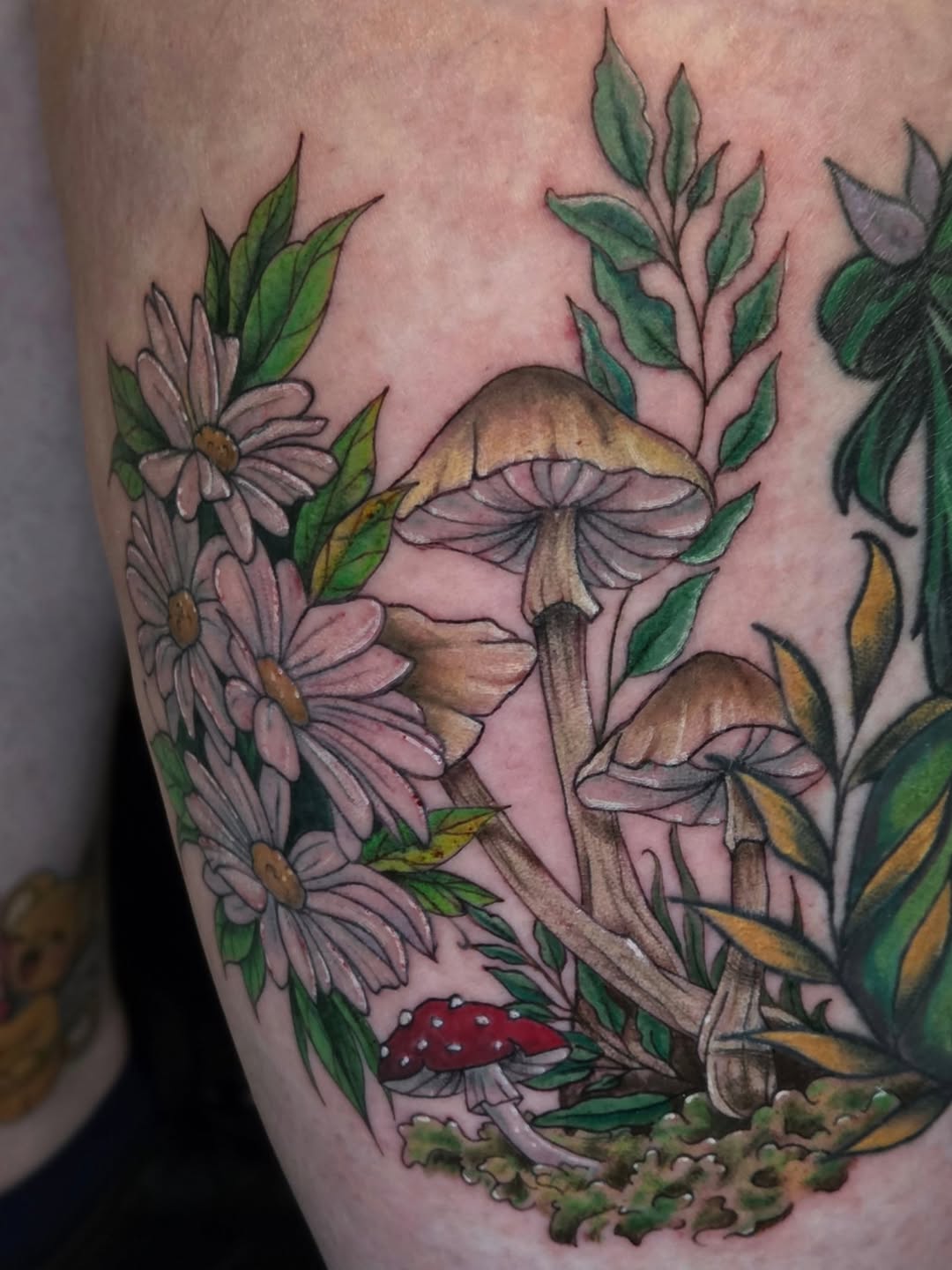 Tattoo by @chicosmarked4life — illustrative, dotwork