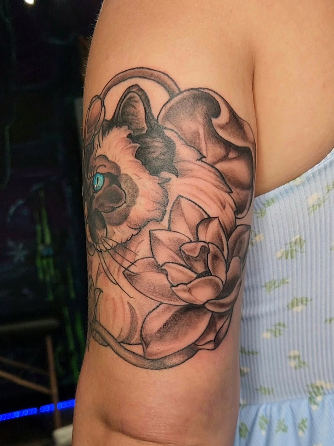 Tattoo by @art.by.robyn — realism, black_and_grey