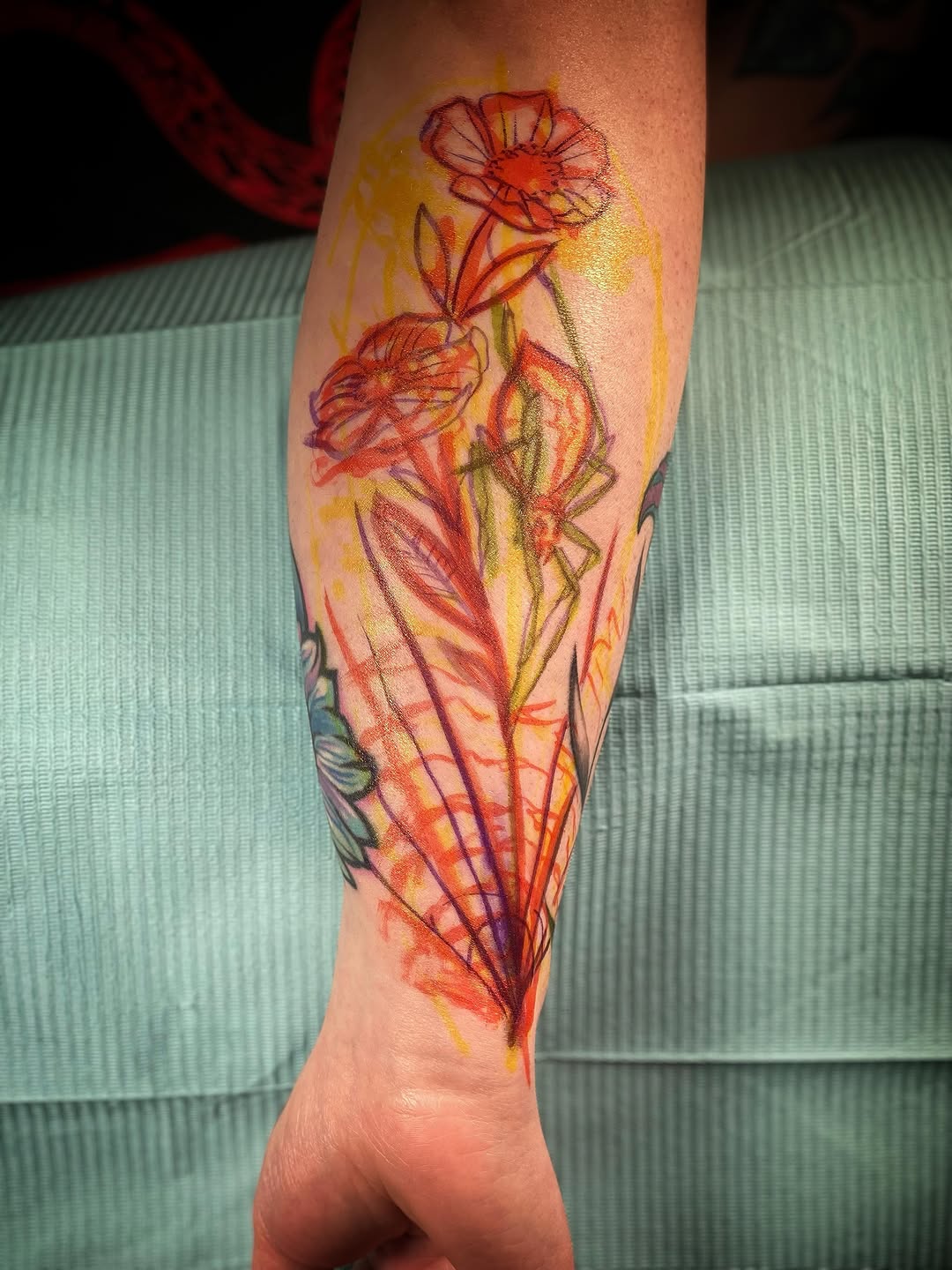 Tattoo by @chriskleeartist — sketch