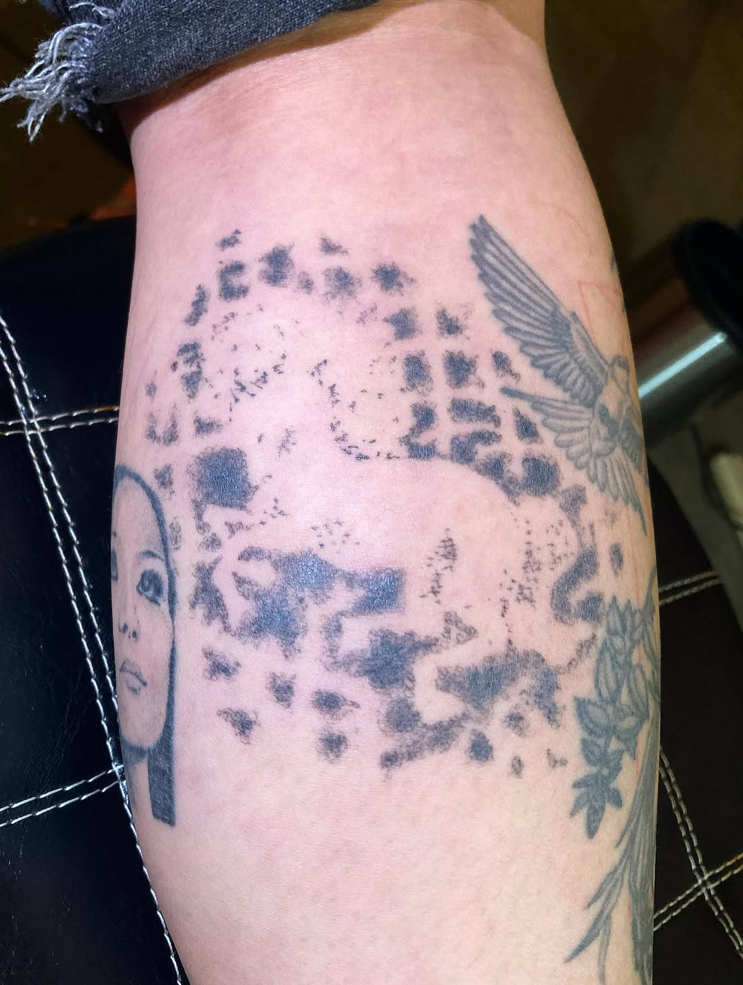 Tattoo by @lesser.burdock โ black_and_grey