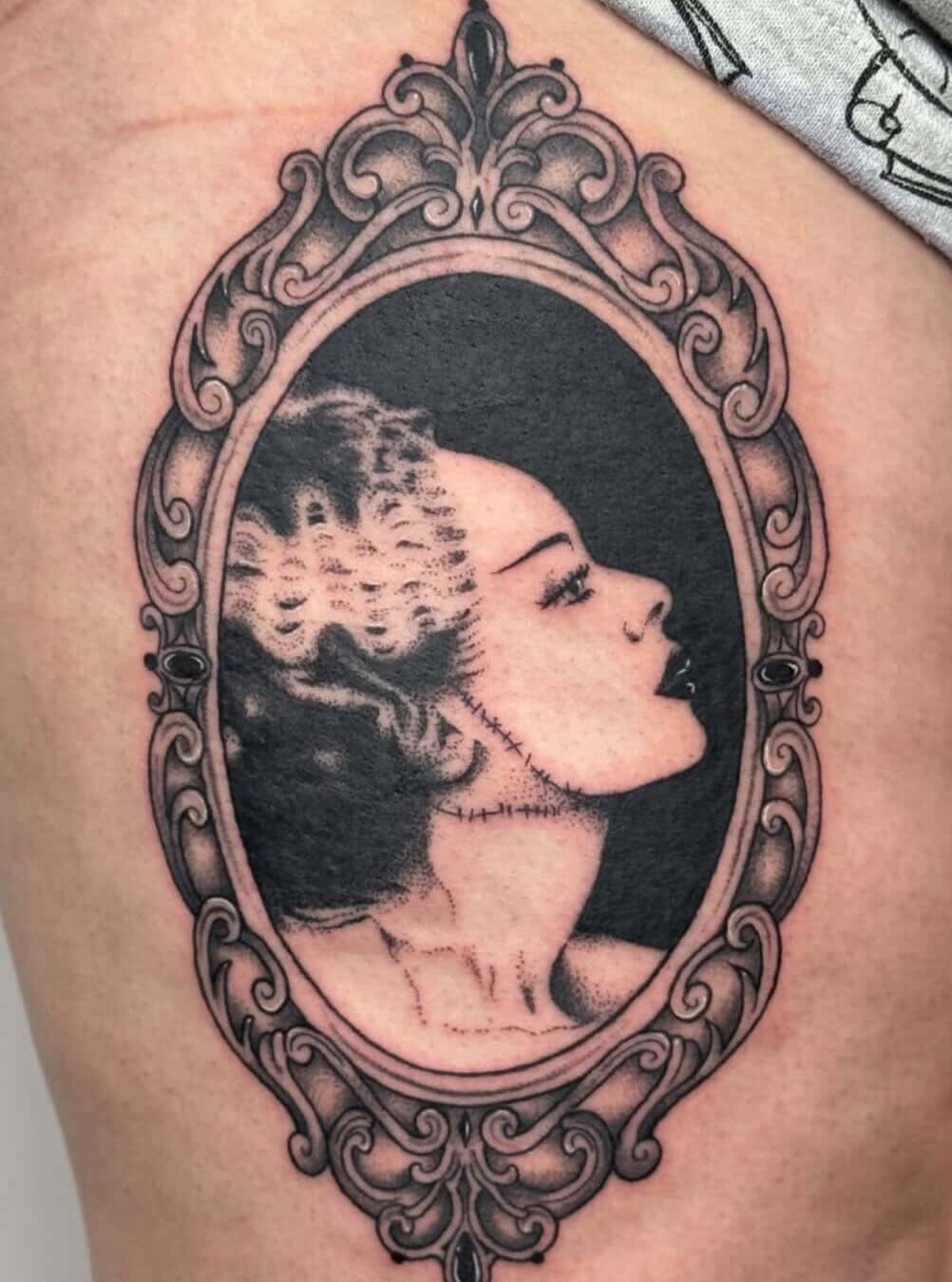 Tattoo by @ranciidcorpse โ realism, black_and_grey