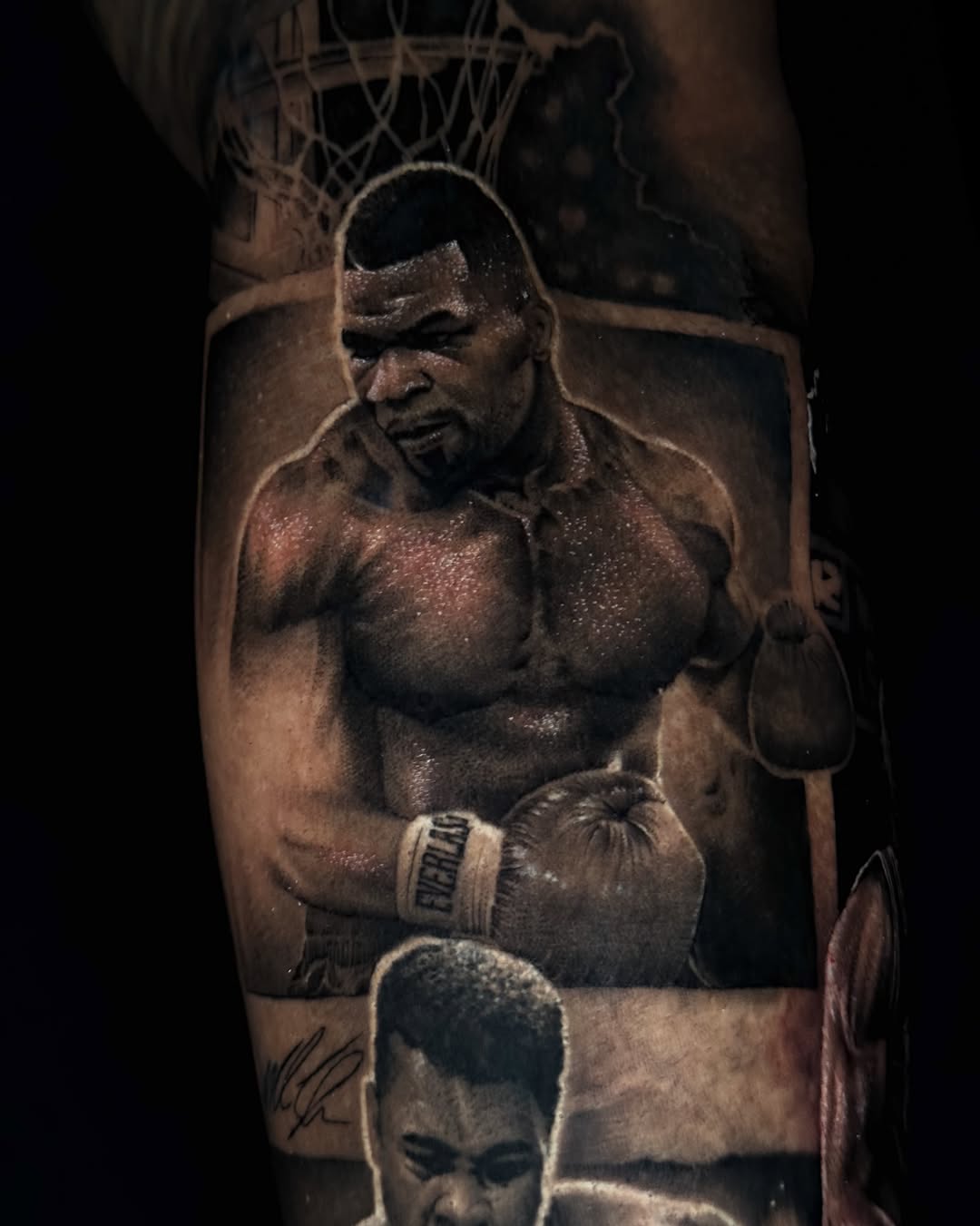 Tattoo by @dukeoftats β realism, black_and_grey