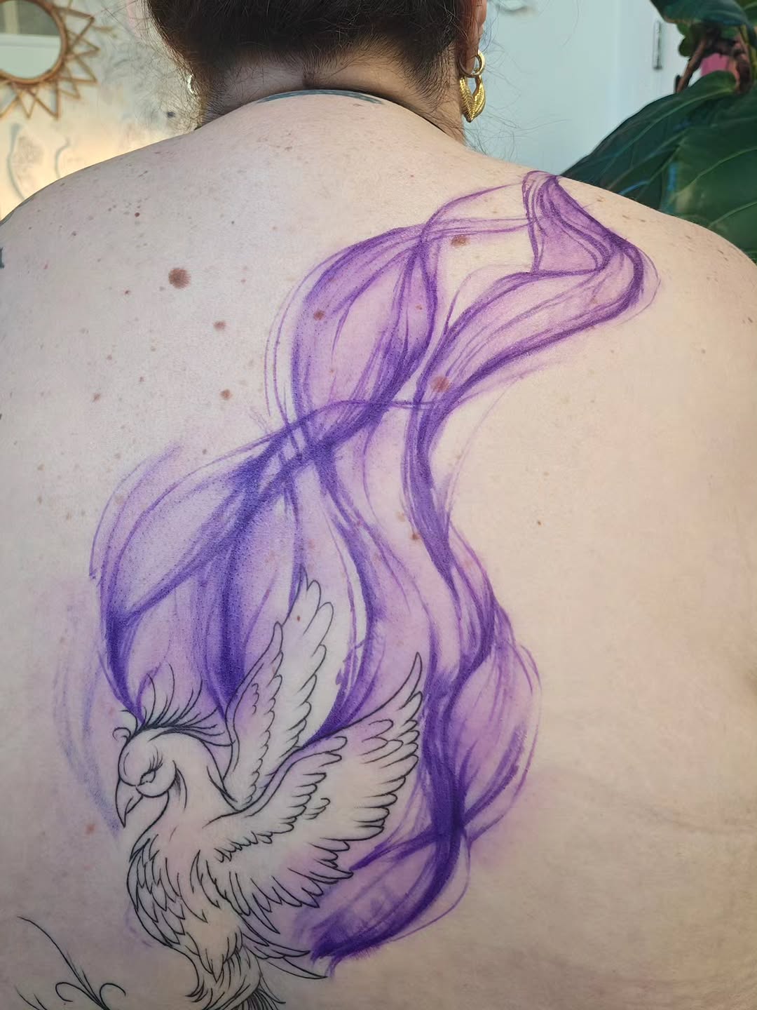 Tattoo by @lunatattoosya — watercolor