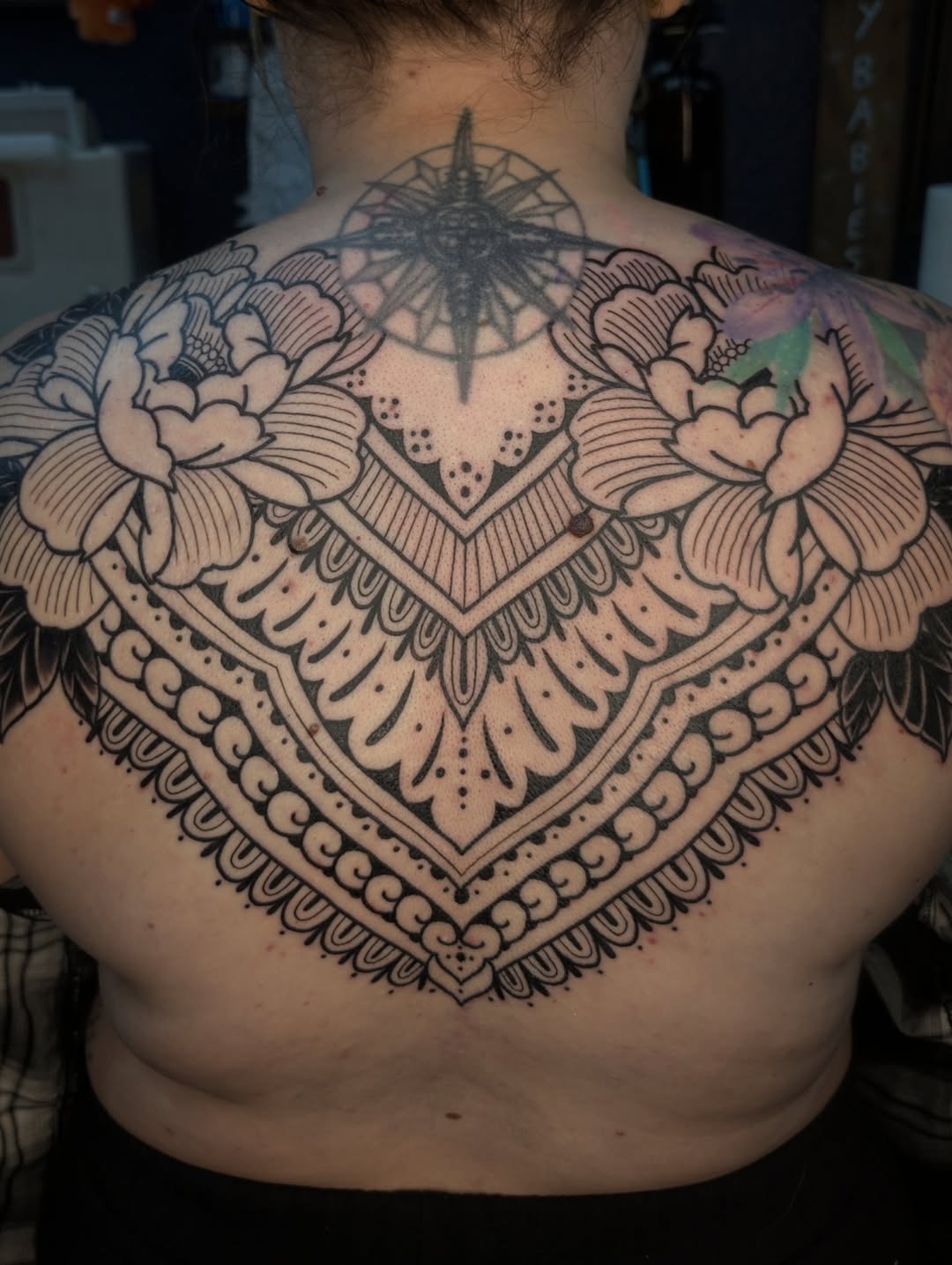 Tattoo by @reymarcable β blackwork, ornamental